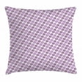 thumbnail image 1 of Pinwheel Throw Pillow Cushion Cover, Swirling Graphic Floral Petals Bloom Meadow Flourish Concept, Decorative Square Accent Pillow Case, 24 X 24 Inches, Violet Lilac and Dark Purple, by Ambesonne, 1 of 2