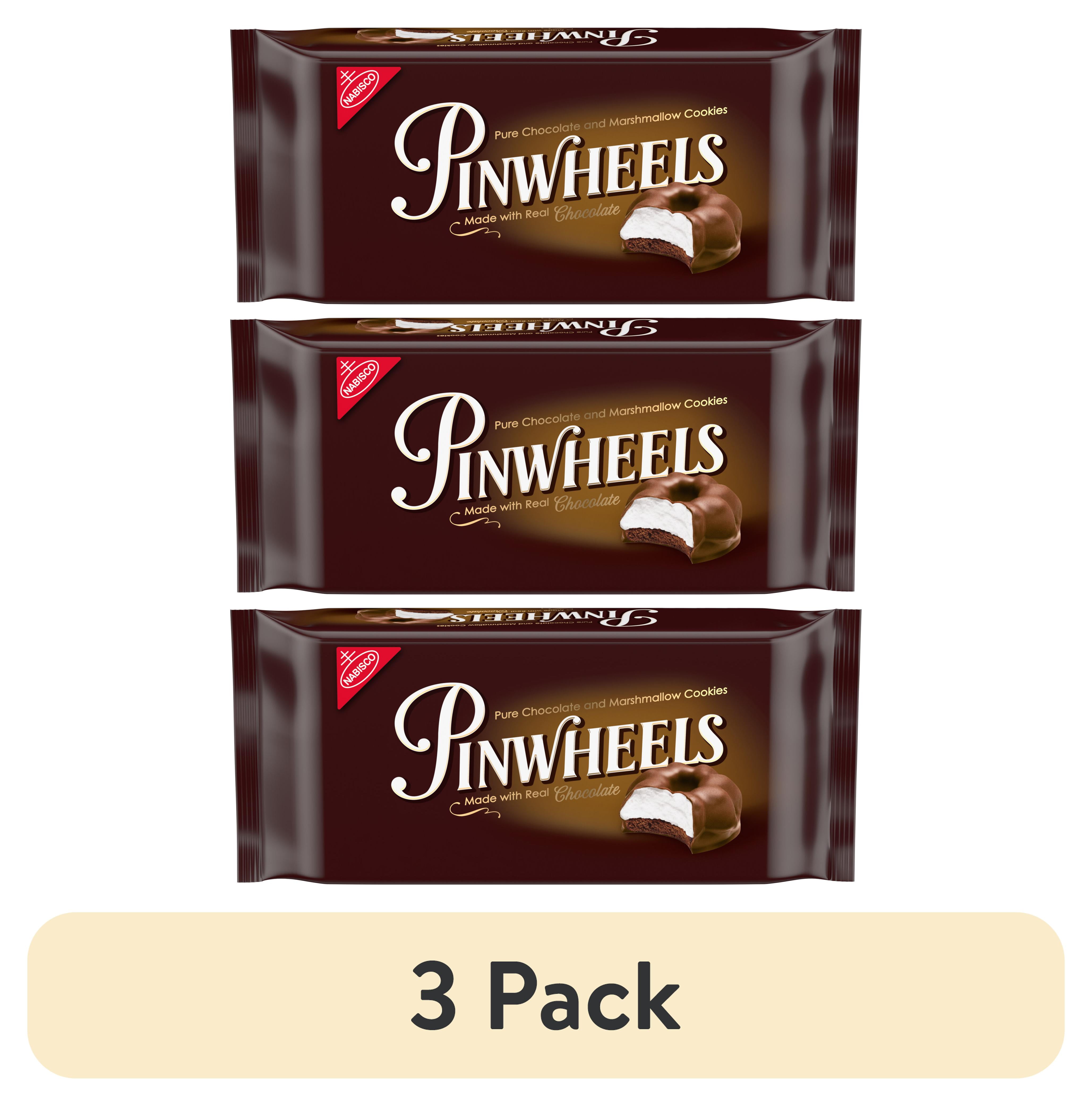 (3 pack) Pinwheels Pure Chocolate & Marshmallow Cookies, 12 oz