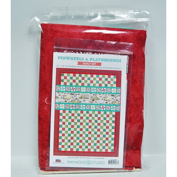 Pinwheels and Playgrounds Quilt Kit