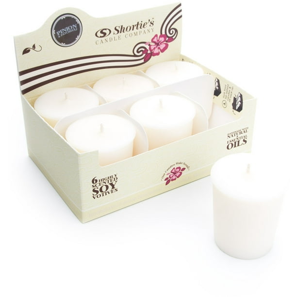 Pinyon & Patchouli Soy Votive Candles Scented with Natural Fragrance