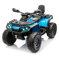 thumbnail image 1 of Pinypikaka 12V Kids ATV 4 Wheeler, Ride On Toy Car, Ride On ATV, Electric ATV Vehicles, 2 Seater Spacious Seat, 2 Speeds, LED Lights, Spring Suspension, Bluetooth, Gift to Kids Boys Girls 3+, 1 of 8