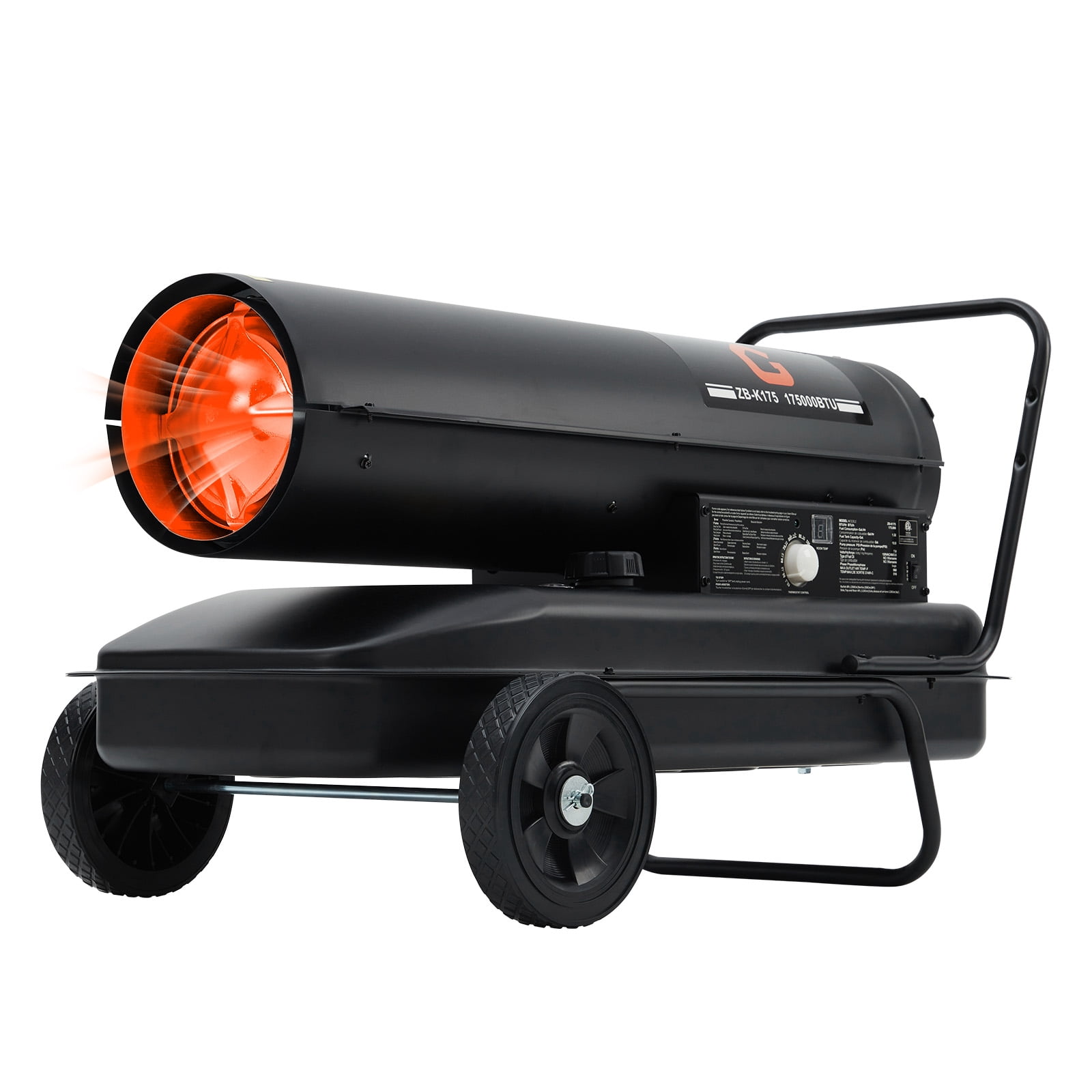 Pinypikaka 175000 BTUs Kerosene/Diesel Forced Air Heater 120V Outdoor ...