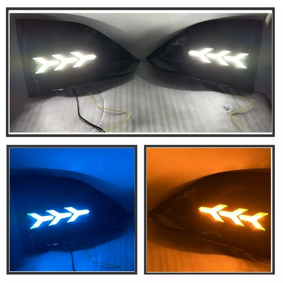 Pinypikaka 2Pack Led Daytime Running Lamp Front Fog Light DRL L+R Compatible for Altima 2023 2024 Front Fog Light Waterproof