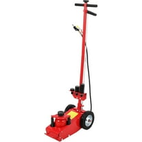 Pinypikaka 44,000 lbs Air Hydraulic Floor Jack 22 Ton Heavy Duty Floor Jack for Trucks, Tractors, Low Profile, 4 Adapters, 46" Adjustable Handle