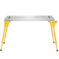 thumbnail image 1 of Pinypikaka 44" x 21" Folding Welding Table, Nitriding Tabletop, 500 lbs Load Capacity, Portable with 5/8" Holes, Welding Cart with Casters and Brakes, 1 of 8