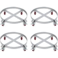 thumbnail interactive-video image 1 of 55 Gallon Drum Dolly, Heavy Duty 1250LBS Load Capacity Drum Cart Non Tipping Hand Truck With 8 Swivel Casters Wheel For Warehouse Drum Handling 2 Pack 1 of 11