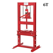 Pinypikaka 6 Ton/12 Ton/20 Ton with Press Plates Hydraulic Shop Press H-Frame Benchtop Press Stand