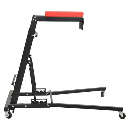 Pinypikaka Adjustable Automotive Engine Creeper, Thick Padded Deck Foldable Car Creeper 400 Lbs for Home Garage Workshop Repair Maintenance