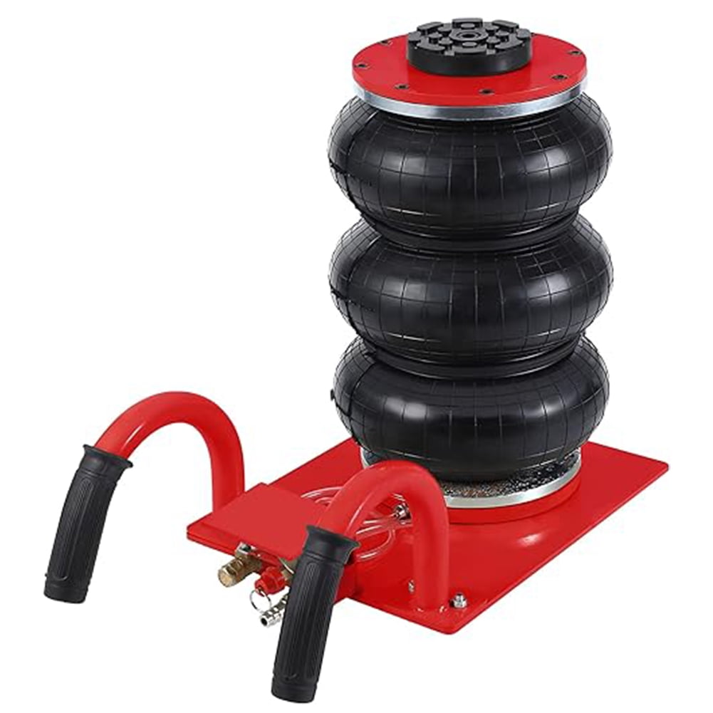 Pinypikaka Air Jack 3 Ton/6600lbs Triple Bag Portable Pneumatic Jack ...