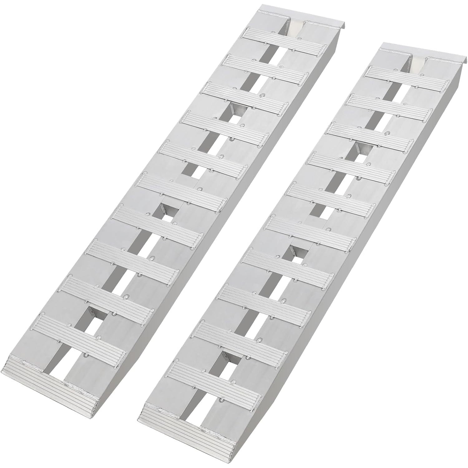 Pinypikaka Aluminum Ramps, 1500lbs Folding Loading Ramps for Pickup ...