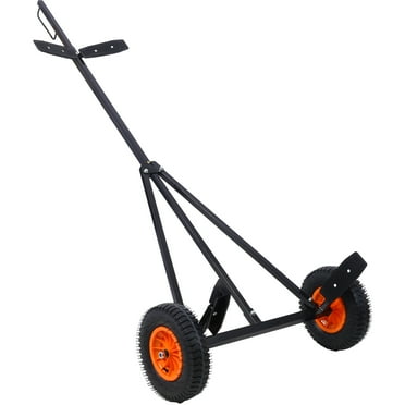 Pinypikaka Boat Trailer Dolly, Heavy Duty Kayak Cart, 420Lbs Load Capacity, 96''-116'' Adjustable Length, Non Slip Wheels