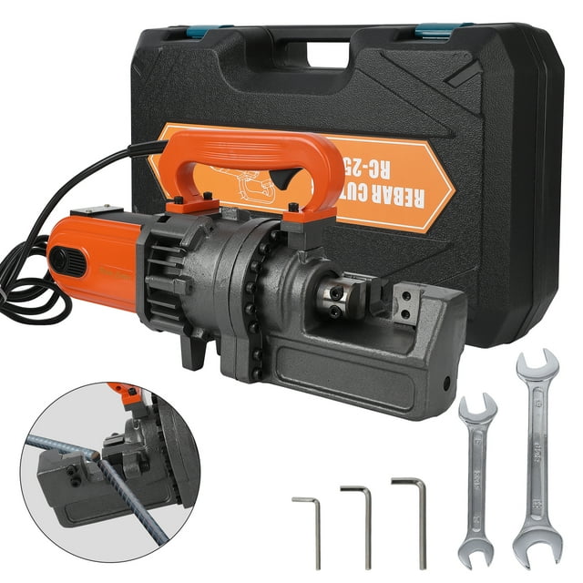 Pinypikaka Electric Hydraulic Rebars Cutter, 110V, Cutting up to 5/8, 3