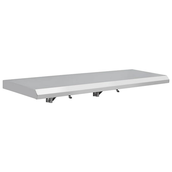 Pinypikaka Folding Concession Shelf 304 Stainless Steel, Wall Mount, Drop Down, for Food Truck, BBQ, Restaurant