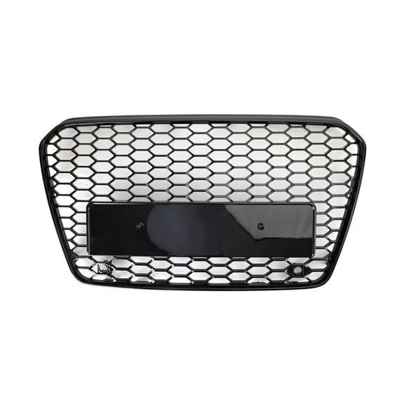 Pinypikaka Front Center Bumper Grille Cover Honeycomb Mesh Grill Grille Trim Compatible for Audi A5 RS5 2013-2015 European Model 8T0853651K