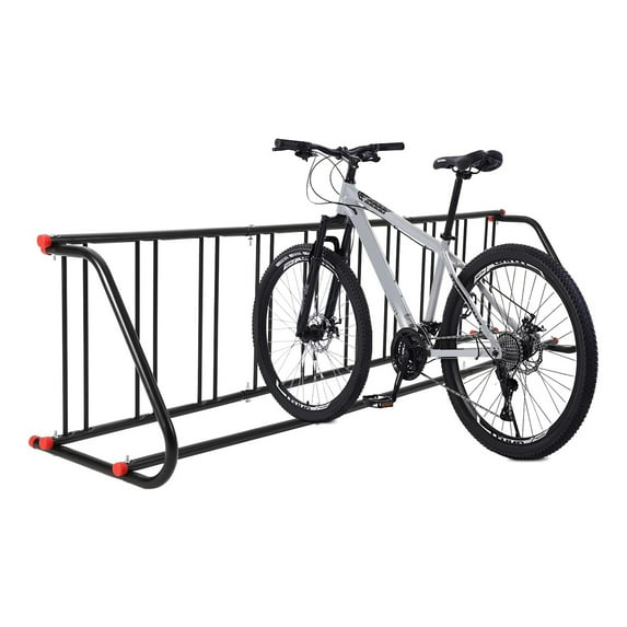 Pinypikaka Large Commercial Bike Rack, Grid Bike Rack In Ground, Freestanding Bicycle Floor Parking Stand for Garages Streets Yards Bike Events