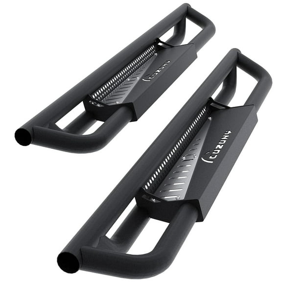 Pinypikaka Running Boards, 6 Inch Drop Side Step Bars for 2018-2024 Jeep Wrangler JL 2 Door, Black Powder Coated Running Boards