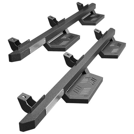 Pinypikaka Running Boards Drop Side Steps Compatible for JeepWrangler JL 4 Door 2018-2025, Textured Black Truck Bars