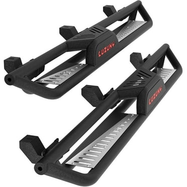 Pinypikaka Running Boards Side Steps Compatible for Chevrolet Colorado /GMC Canyon Crew Cab 2015 2016 2017 2018 2019 2020 2021 2022, Black