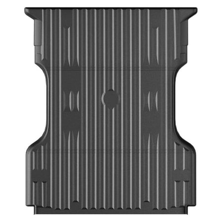 Pinypikaka Truck Bed Mat Compatible for Ford F-250 F-350 Super Duty 6.75 FT Bed 1999-2016, All Weather TPE Heavy Duty Pickup Super Duty Bed Tray Liner Cargo Mats, Black