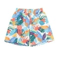 thumbnail image 1 of Piomll Swim Suits for Boys Quick Drying Hot Spring Vacation Loose Medium Sized Shorts Kids Beachwear, 1 of 5