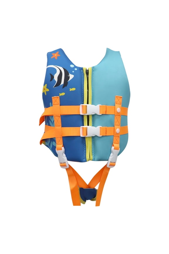 Swimsuit for Girls Flotation Life Jacket Adjustable Belt Water Sports Kids Swimwear
