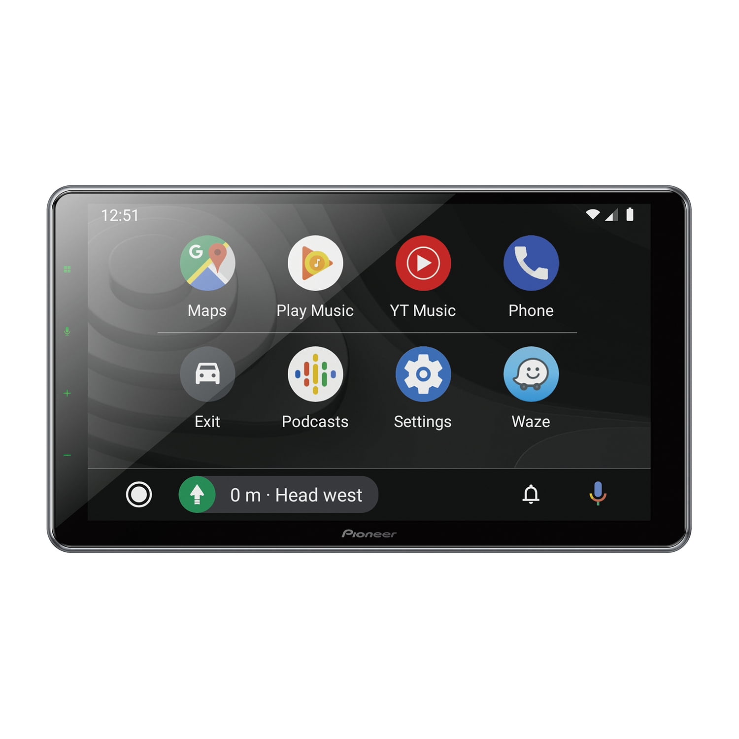 Pioneer 10.1-in.  Single-DIN In-Dash Unit with Touch Screen, Apple CarPlay/Android Auto, Alexa, DMH-WT8600NEX