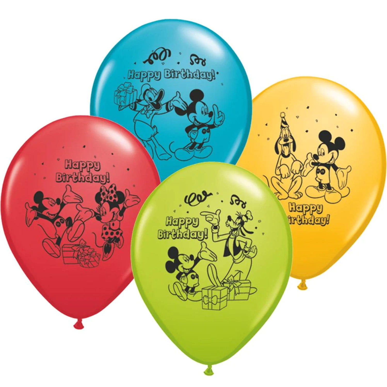 Pioneer National Latex Disney 12 Frozen 6 Balloons, Assorted