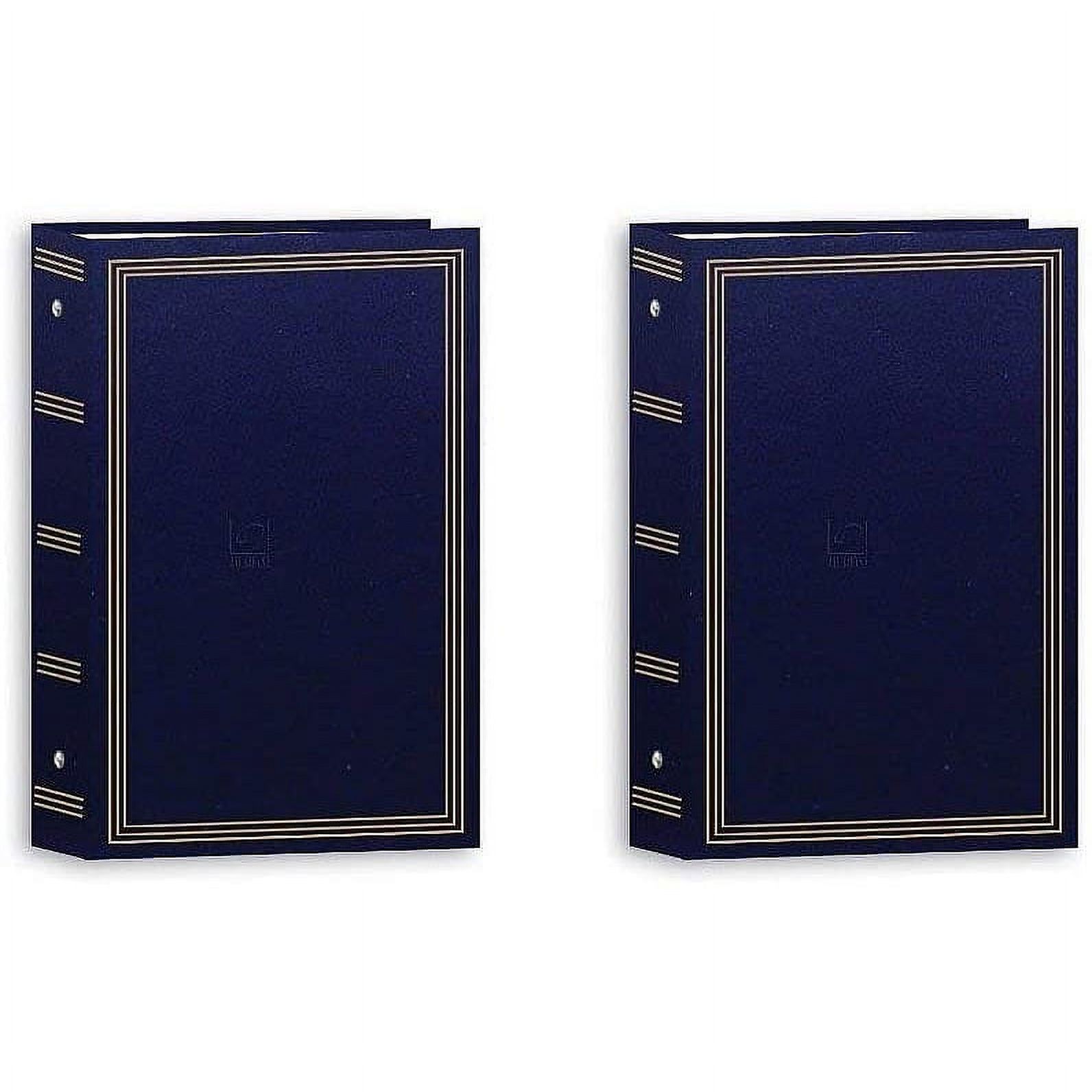 Pioneer 3Ring Photo Albums 4 x 6 Pocket for 504 Photos (Navy Blue) (2