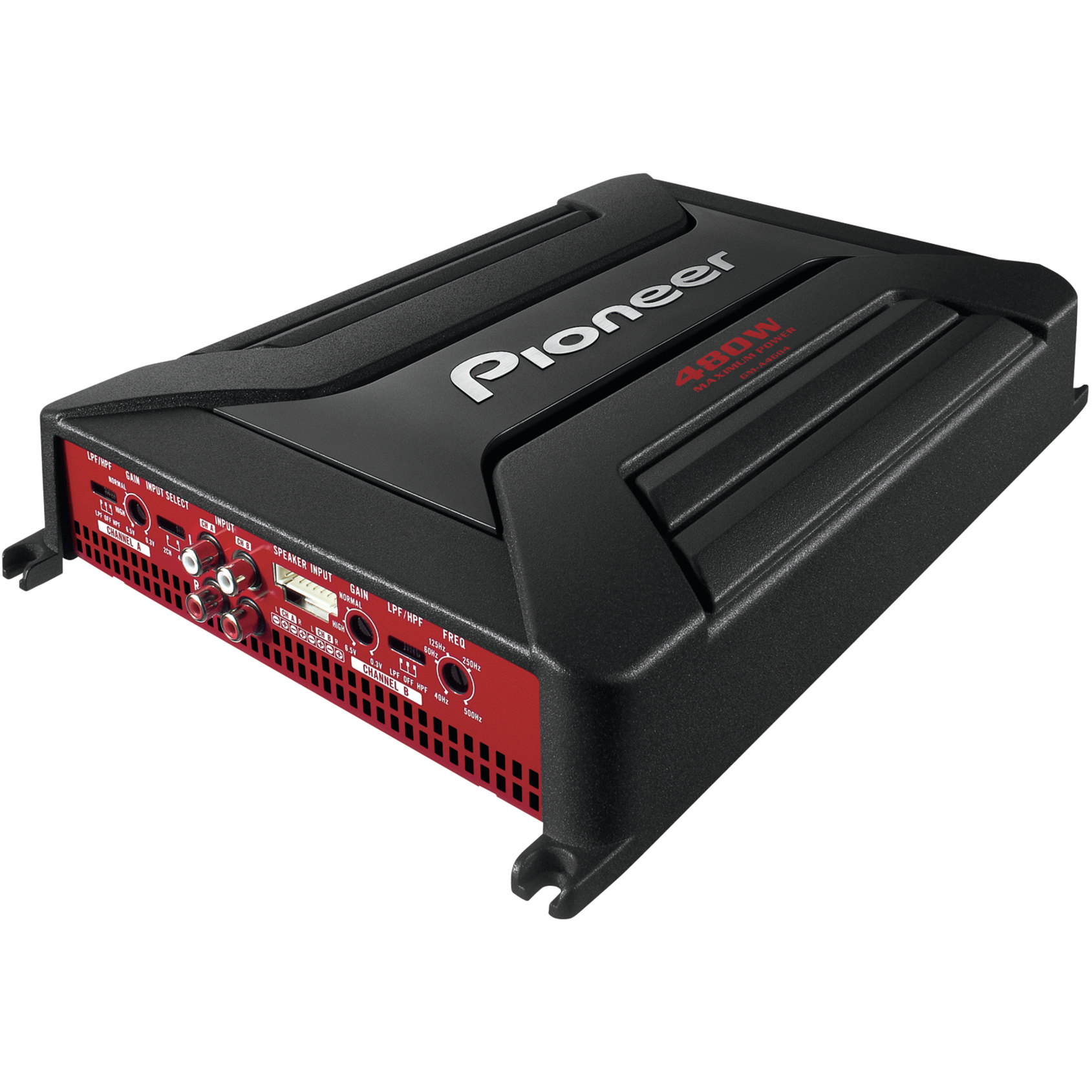 Pioneer 4 Channel 480 Watt Amplifier Car Audio Power Bridgeable Amp | GM-A4604 - image 1 of 1