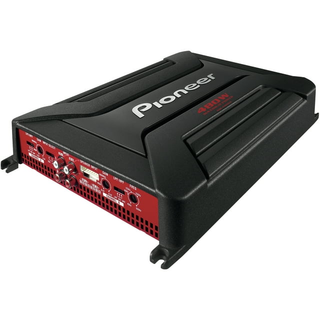 Pioneer 4 Channel 480 Watt Amplifier Car Audio Power Bridgeable Amp | GM-A4604