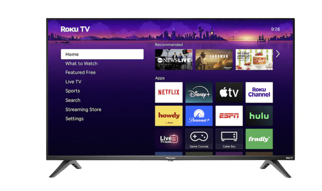 Pioneer - 40" Class LED Full HD (1080p) Smart Roku TV