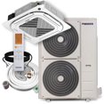 thumbnail image 1 of Pioneer® 48,000 BTU 18.5 SEER2 8-Way Slim Cassette Mini-Split Air Conditioner Heat Pump System Full Set 230V, 1 of 6