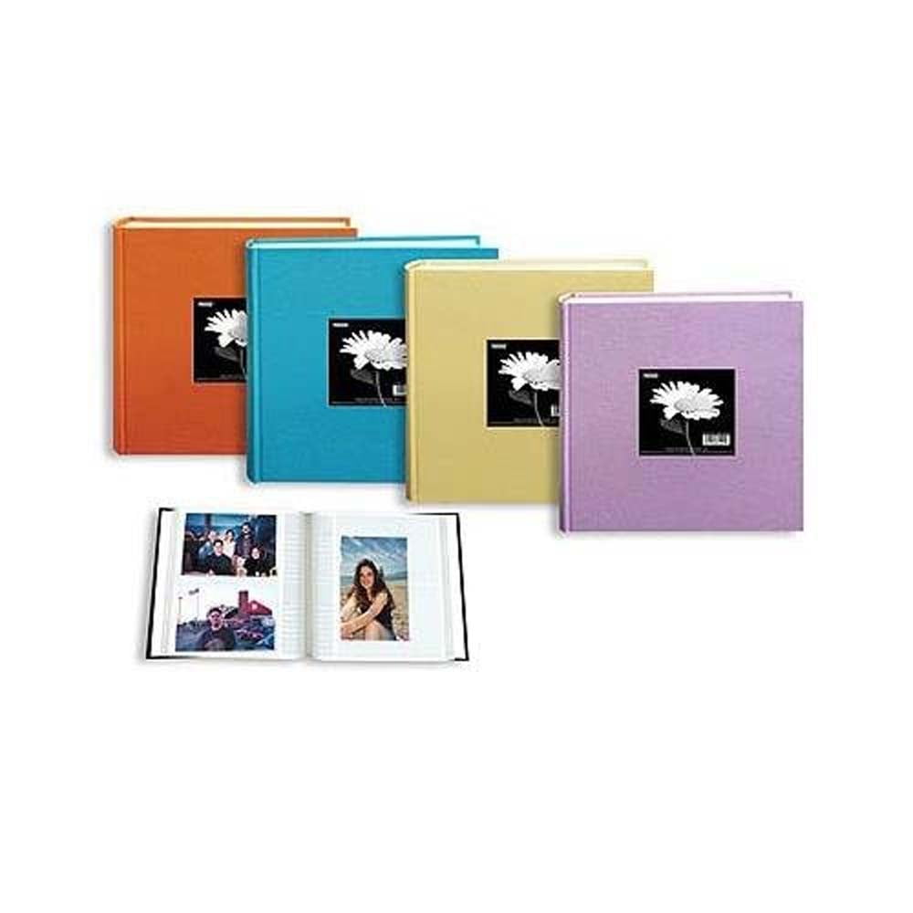 Pioneer 4x6 200 Pocket Fabric Frame Cover Photo Album (Random Color