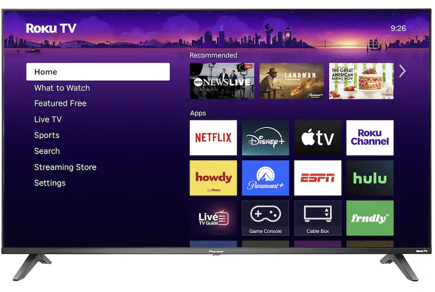 Pioneer - 50" Class LED 4K UHD Smart Roku TV