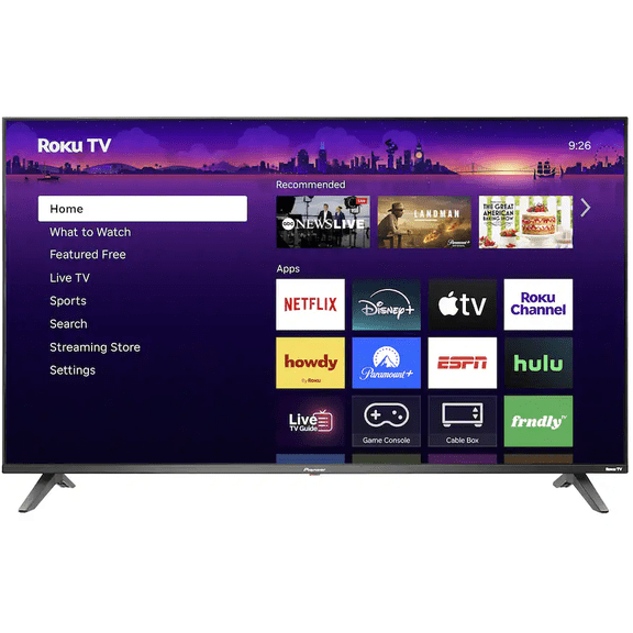 Pioneer - 50" Class LED 4K UHD Smart Roku TV