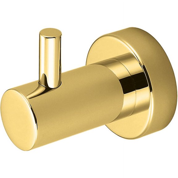 Pioneer 7MT033-PB Robe Hook In An Elegant Polished Brass Finish