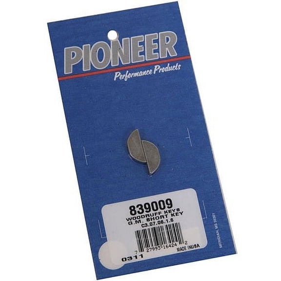 Pioneer 839009 Woodruff Key