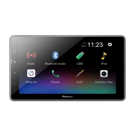 Pioneer DMH-T450EX 9.0" Floating-screen - Weblink®, Amazon Alexa via Pioneer Vozsis, Bluetooth® - Mu