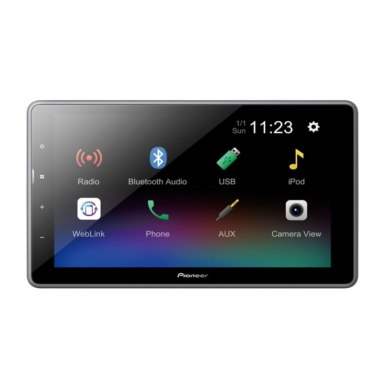Pioneer Double-DIN Car Stereo with Touchscreen, Bluetooth