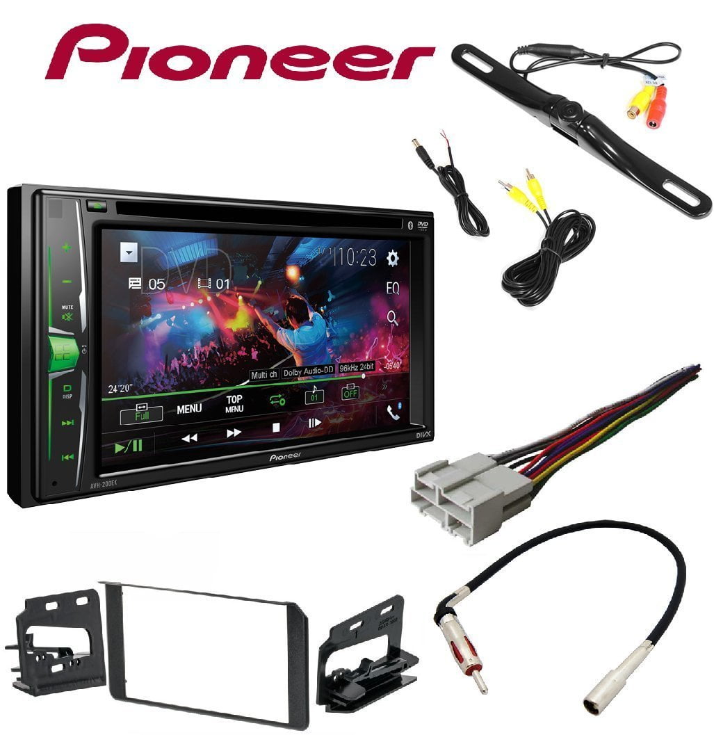 Pioneer AVH200EX 2Din 6.2" DVD/CD/iPhone/Android/Bluetooth + Metra