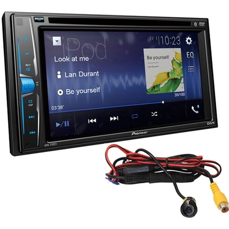 Pioneer AVH-210EX 2-DIN Touchscreen Multimedia DVD Receiver with Rear View Cam