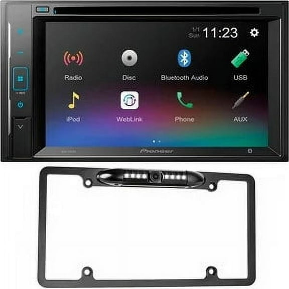 Pioneer AVH-241EX 6.2" Touchscreen Car In-Dash with Backup Camera