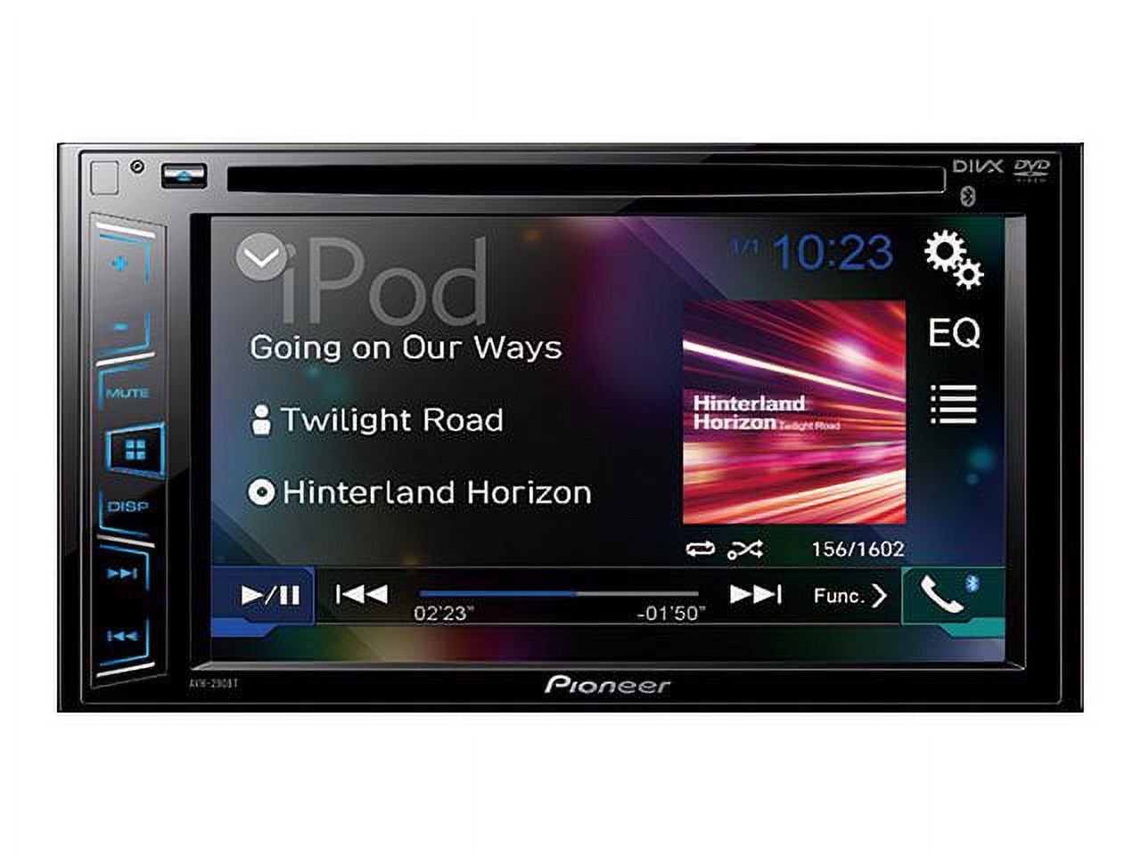Pioneer AVH-290BT Car In-Dash Unit, 6.2" Touchscreen, DVD Receiver, Double-DIN