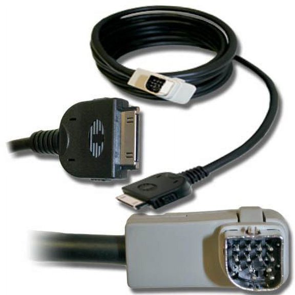 Pioneer AVH-P4000DVD AVH-P5000DVD AVH-P5900DVD AVIC-D3 AVIC-N3 AVIC-N4 iPhone iPod Adapter Cable