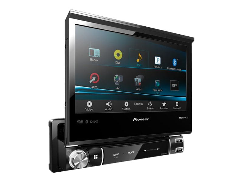 Pioneer AVH-X7500BT - DVD receiver - display - 7" - in-dash unit - Double-DIN - 50 Watts x 4