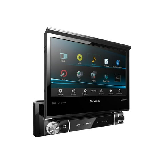 Pioneer AVH-X7500BT - DVD receiver - display - 7" - in-dash unit - Double-DIN - 50 Watts x 4