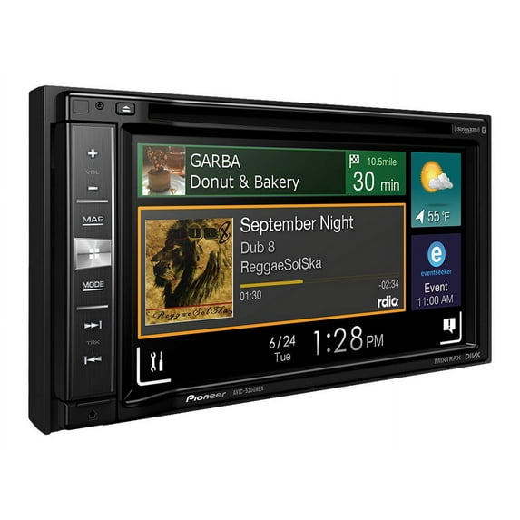 Pioneer AVIC-5200NEX Navigation System, 6.2" Touch Screen, In-Dash Double-DIN Unit