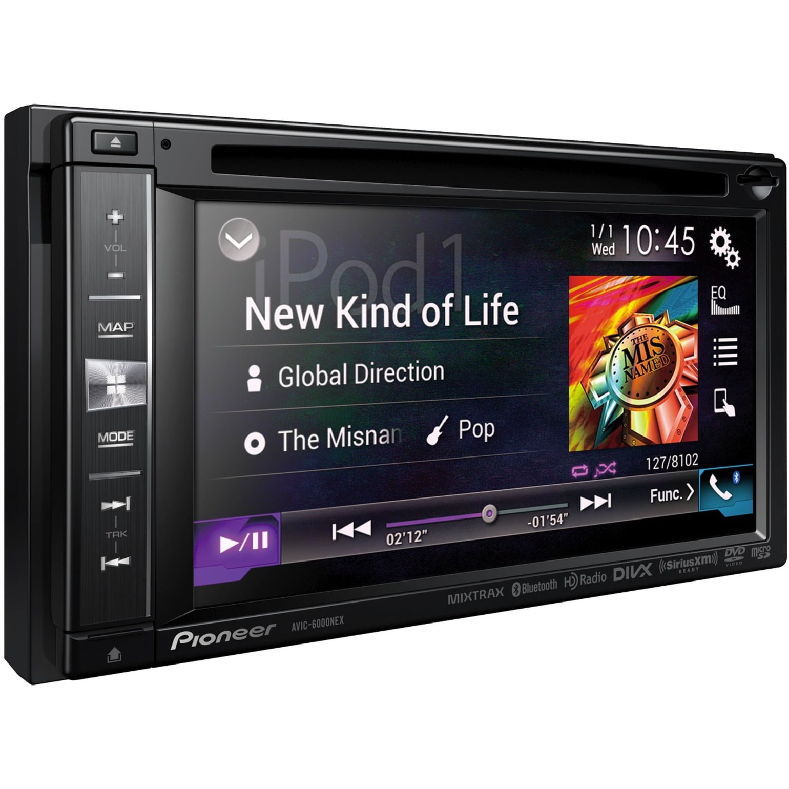 AVIC-6000NEX Automobile Audio/Video GPS Navigation System