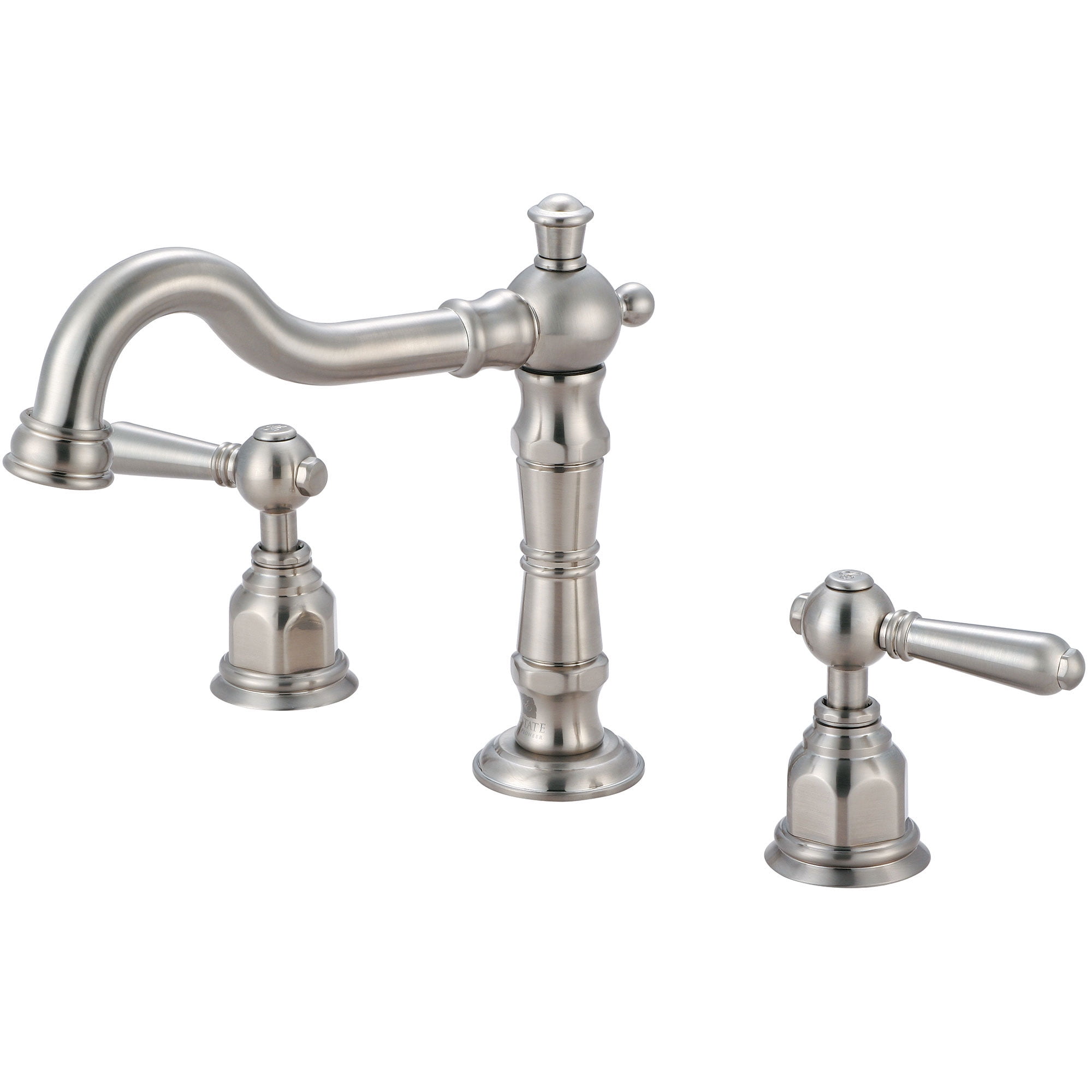 Pioneer Faucets 3AM400-BN Americana 1.2 GPM Widespread Bathroom Faucet - Nickel