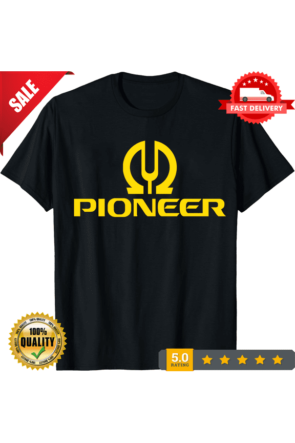 Pioneer Audio Sound Logo T-Shirt Made in USA Size S-5XL Many Colors, LIMITED EDITION-TH66738